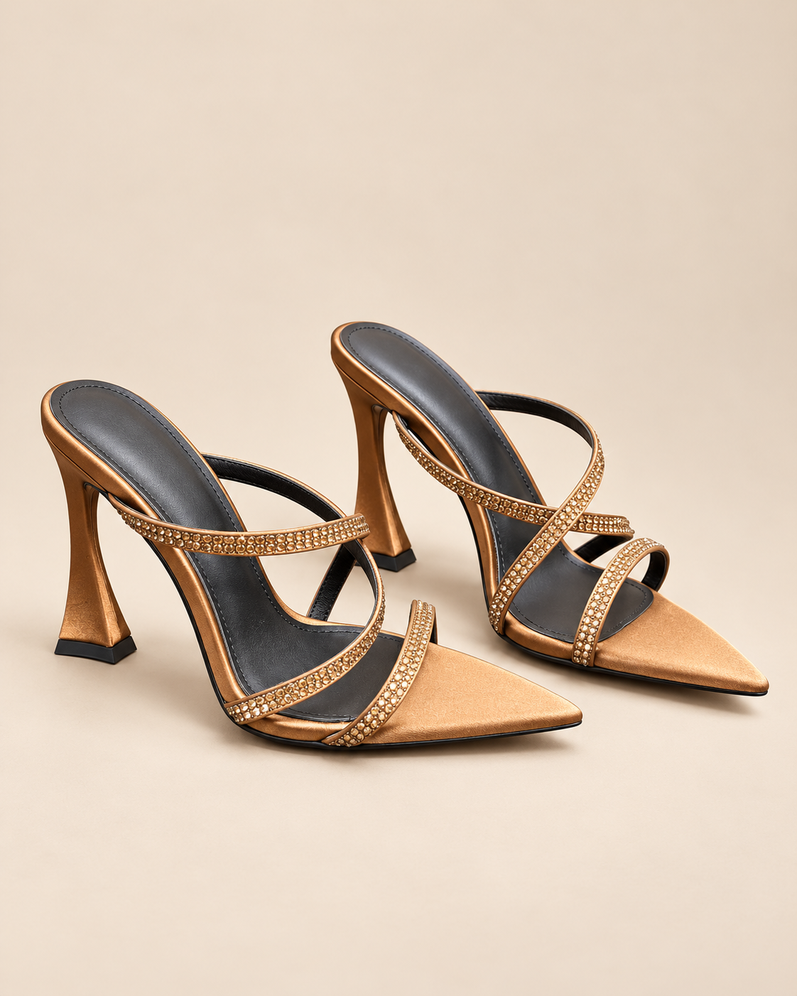 Statement Heel Mule Sandals - #01 - product view 1