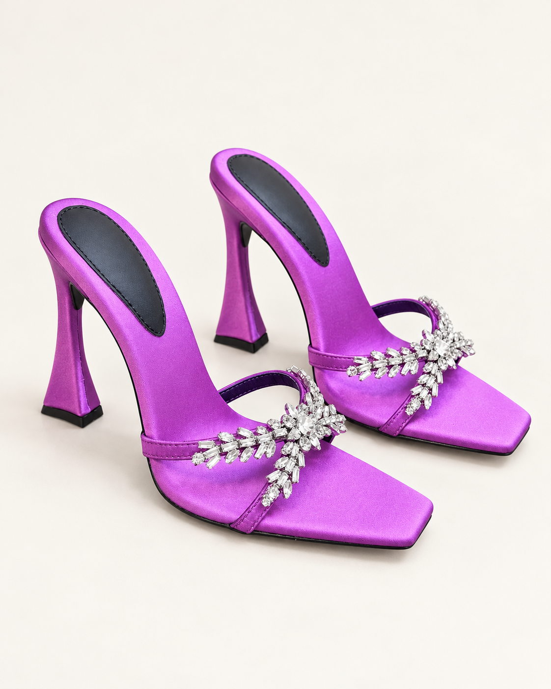 Statement Heel Mule Sandals - #15 - variant image